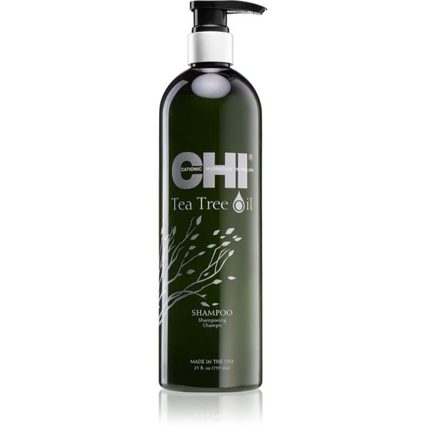 CHI CHI Tea Tree Oil Shampoo šampon za mastne lase in lasišče 739 ml