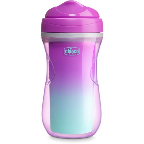 Chicco Chicco Active Cup Pink skodelica 14 m+ 266 ml