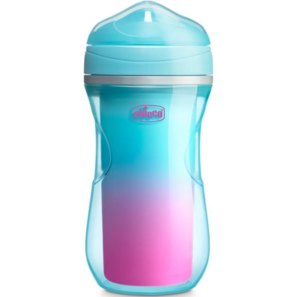 Chicco Chicco Active Cup Turquoise skodelica 14 m+ 266 ml