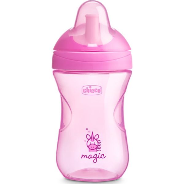 Chicco Chicco Advanced Cup Pink skodelica Pink 12 m+ 266 ml
