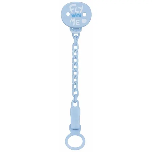 Chicco Chicco All You Can Clip držalo za dudo Blue 1 kos