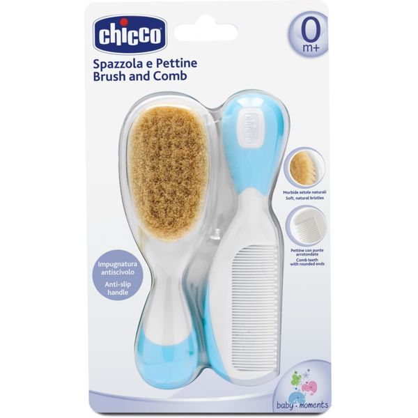 Chicco Chicco Baby Moments set 0m+ Blue(za lase)