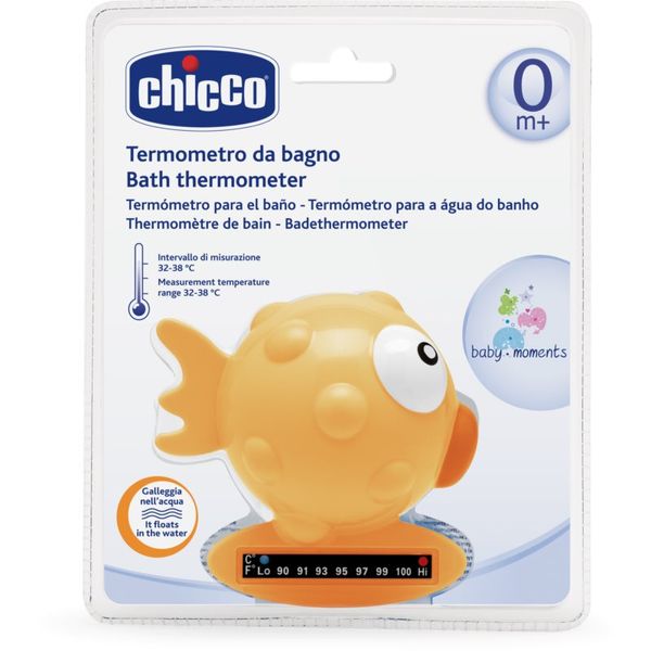 Chicco Chicco Baby Moments termometer za kopel Orange 1 kos