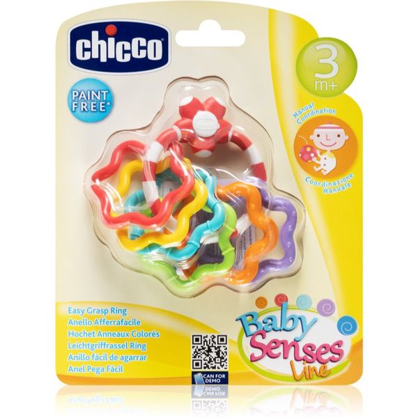 Chicco Chicco Baby Senses grizalo 3m+ Stars 1 kos