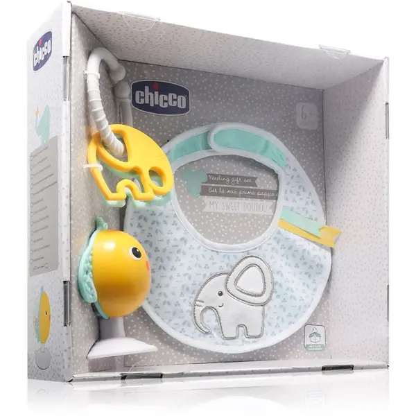 Chicco Chicco Feeding Gift Set My Sweet Doudou darilni set 6m+
