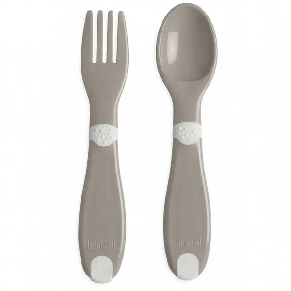 Chicco Chicco First Cutlery pribor za otroke 12m+ 2 kos