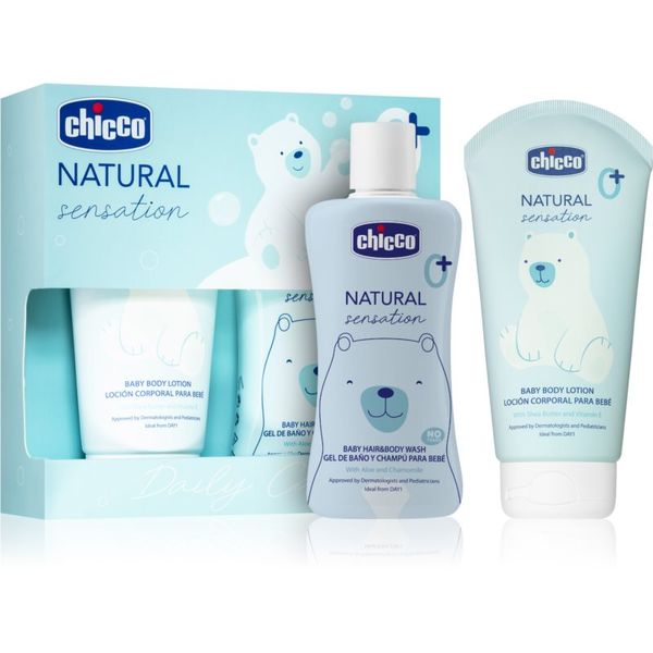 Chicco Chicco Natural Sensation Daily Care darilni set 0+(za otroke od rojstva)