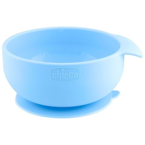 Chicco Chicco Take Eat Easy Easy Bowl skledica 6m+ Blue 1 kos