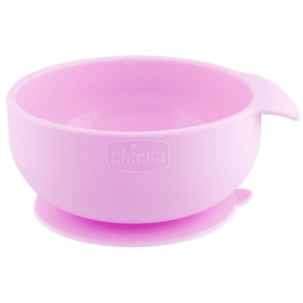 Chicco Chicco Take Eat Easy Easy Bowl skledica 6m+ Pink 1 kos