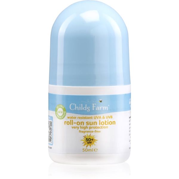 Childs Farm Childs Farm Roll On Sun Lotion krema za sončenje roll-on SPF 50+ 50 ml