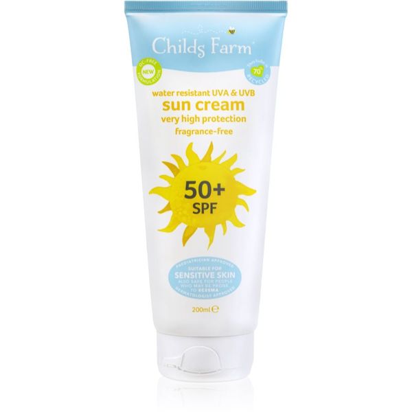 Childs Farm Childs Farm Sun Cream krema za sončenje SPF 50+ 200 ml