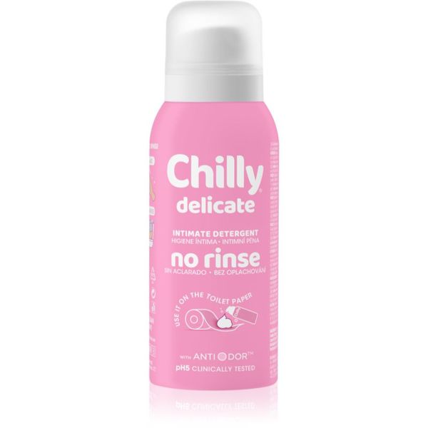 Chilly Chilly Delicate nežna čistilna pena za intimno higieno 100 ml