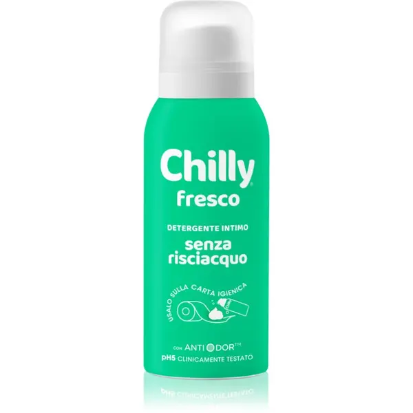 Chilly Chilly Fresh No Rinse osvežilna čistilna pena za intimno higieno 100 ml