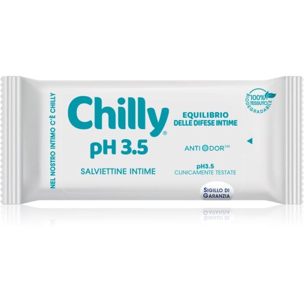 Chilly Chilly Intima Anti-Odor robčki za intimno higieno pH 3,5 12 kos