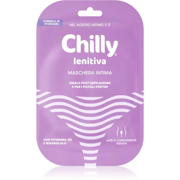 Chilly Chilly Soothing Intimate Mask pomirjevalna in vlažilna maska za intimne predele 1 kos