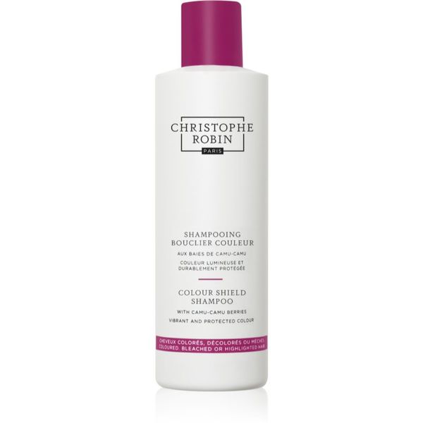 Christophe Robin Christophe Robin Color Shield Shampoo with Camu-Camu Berries hranilni šampon za barvane lase in lase s prameni 250 ml