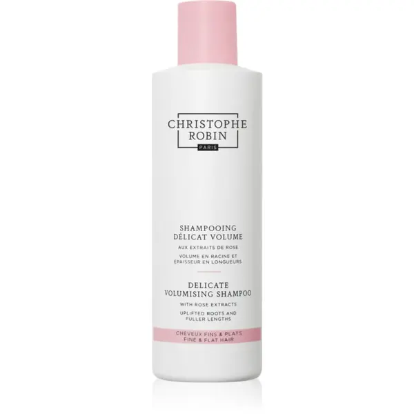Christophe Robin Christophe Robin Delicate Volumizing Shampoo with Rose Extracts šampon za volumen za fine in tanke lase 250 ml