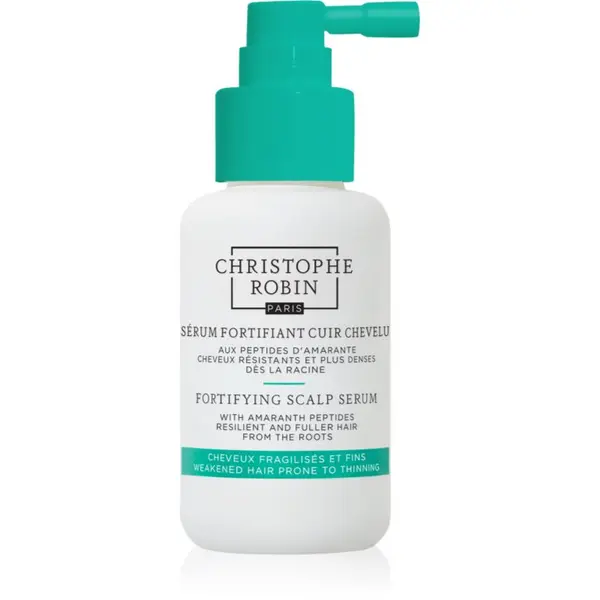 Christophe Robin Christophe Robin Fortifying Scalp Serum with Amaranth Peptides krepilni serum za lase in lasišče 50 ml