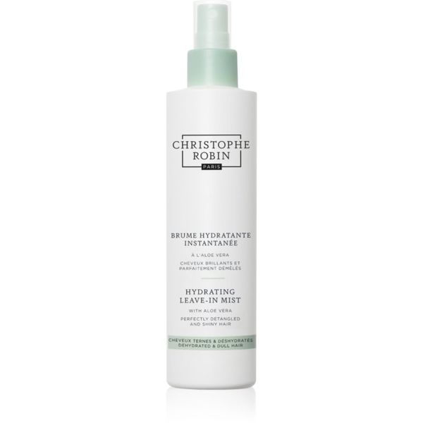 Christophe Robin Christophe Robin Hydrating Leave-In Mist with Aloe Vera hranilno in vlažilno pršilo za suhe in občutljive lase 150 ml