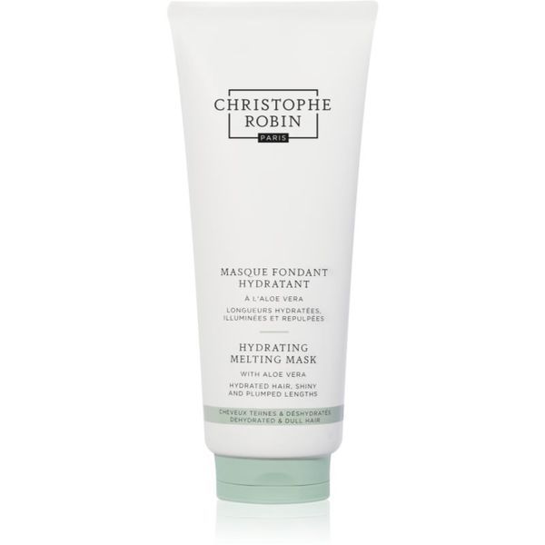 Christophe Robin Christophe Robin Hydrating Melting Mask with Aloe Vera vlažilna maska za suhe lase 200 ml