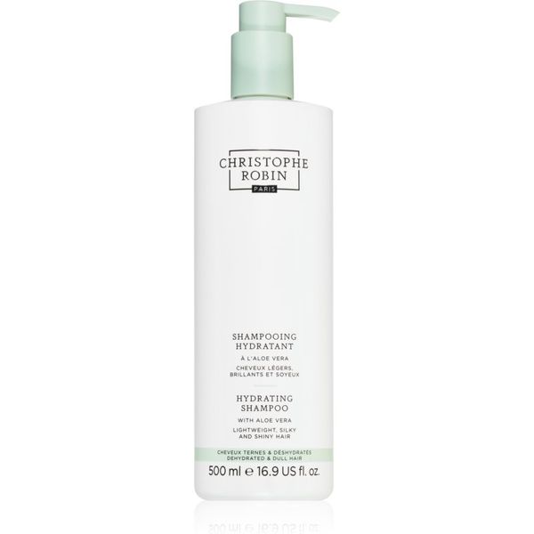 Christophe Robin Christophe Robin Hydrating Shampoo with Aloe Vera vlažilni šampon z aloe vero 500 ml