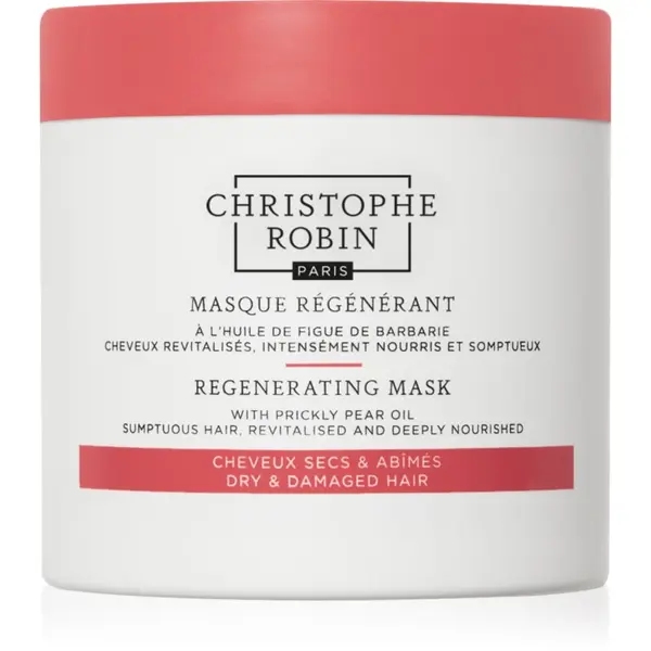 Christophe Robin Christophe Robin Regenerating Regenerating Mask with prickly pear oil regeneracijska maska za lase 75 ml