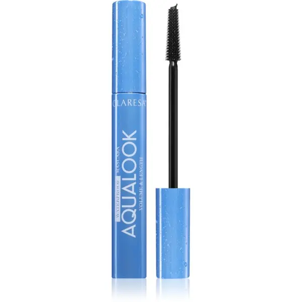 Claresa Claresa Aqualook Waterproof Mascara vodoodporna maskara za podaljšanje trepalnic odtenek Black 8 g
