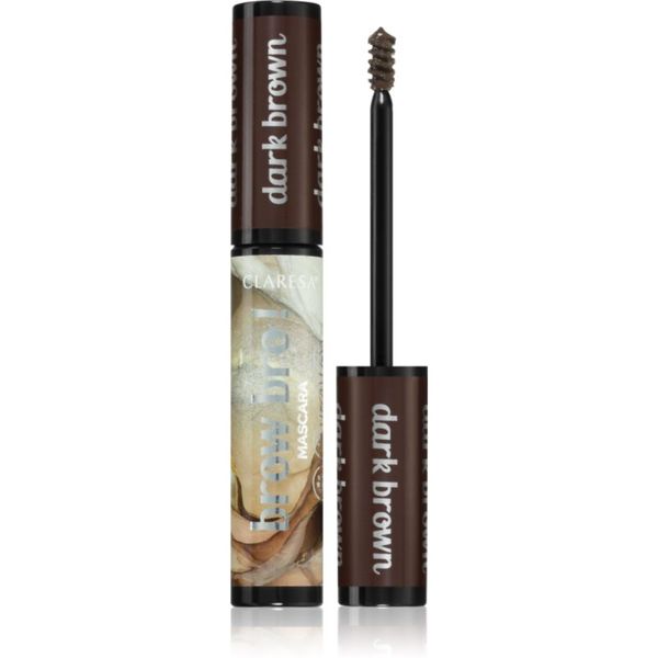 Claresa Claresa Brow Bro! maskara za obrvi odtenek 02 Dark Brown 8 ml