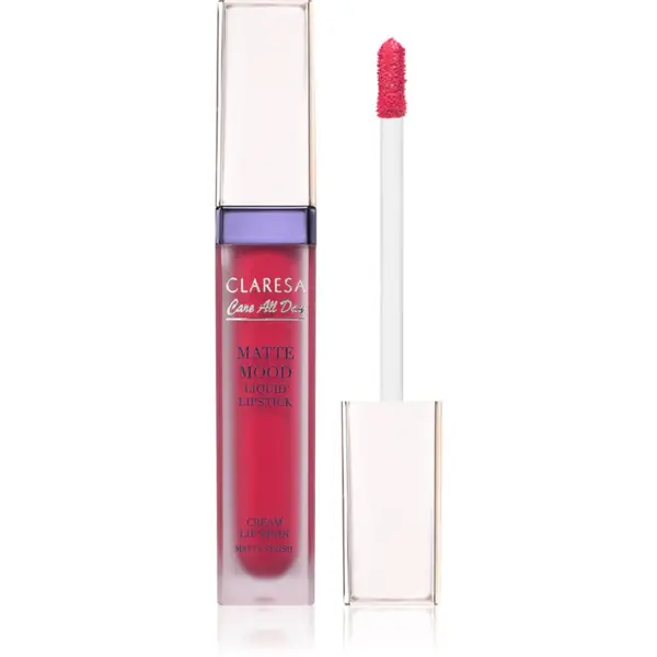 Claresa Claresa Care All Day Matte Mood Liquid Lipstick mat tekoča šminka odtenek 06 Bliss 7 ml