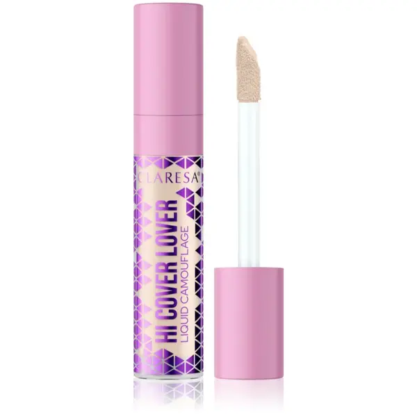 Claresa Claresa Hi Cover Lover korektor z visoko prekrivnostjo odtenek 21 Lightest 8 g