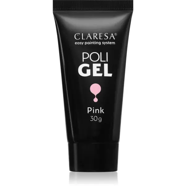 Claresa Claresa Poli Gel gel za modeliranje nohtov odtenek Pink 30 g