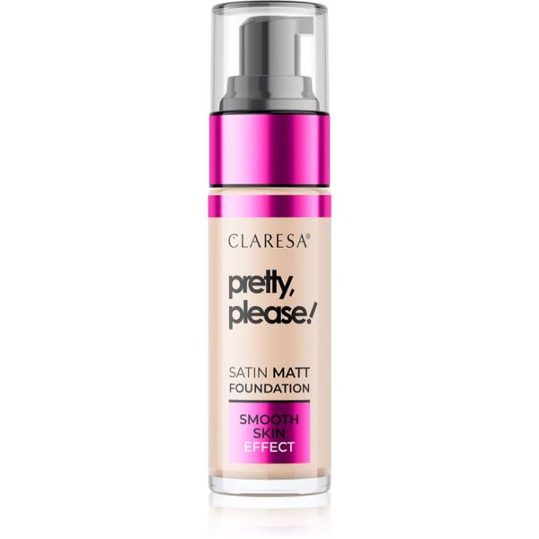 Claresa Claresa Pretty, Please! matirajoči tekoči puder odtenek 03 Light Medium 33 g