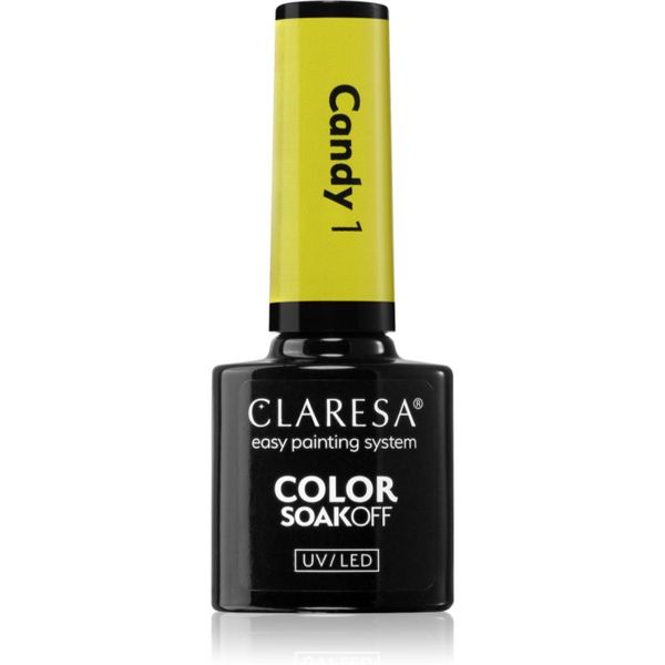 Claresa Claresa SoakOff UV/LED Color Candy gel lak za nohte odtenek 1 5 g