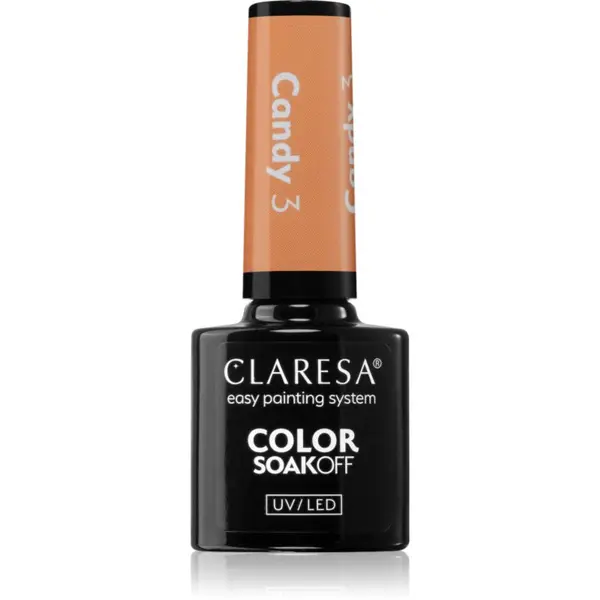 Claresa Claresa SoakOff UV/LED Color Candy gel lak za nohte odtenek 3 5 g