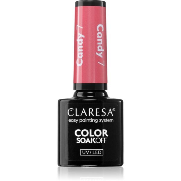 Claresa Claresa SoakOff UV/LED Color Candy gel lak za nohte odtenek 7 5 g