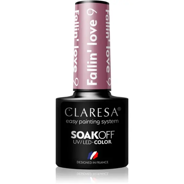 Claresa Claresa SoakOff UV/LED Color Fallin' Love gel lak za nohte odtenek 9 5 g