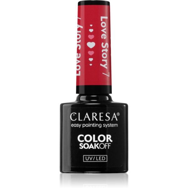 Claresa Claresa SoakOff UV/LED Color Love Story gel lak za nohte odtenek 7 5 g