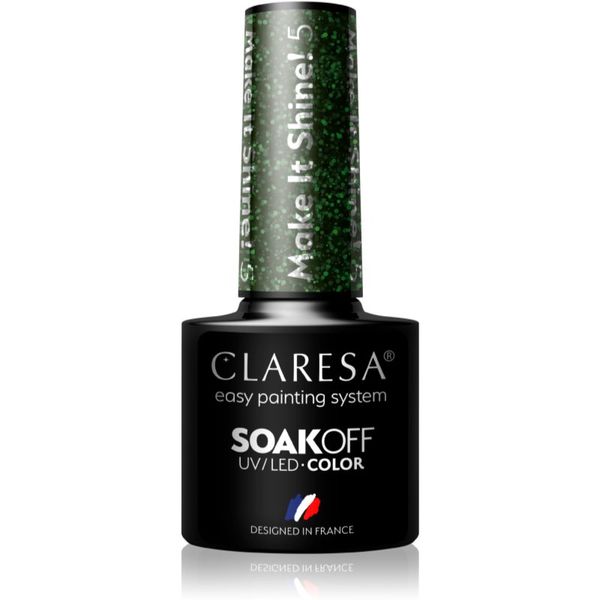 Claresa Claresa SoakOff UV/LED Color Make It Shine! gel lak za nohte odtenek 5 5 g