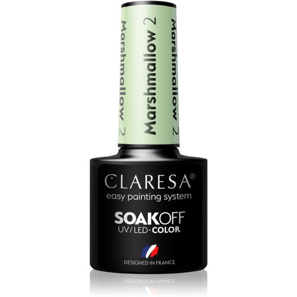 Claresa Claresa SoakOff UV/LED Color Marshmallow gel lak za nohte odtenek 2 5 g