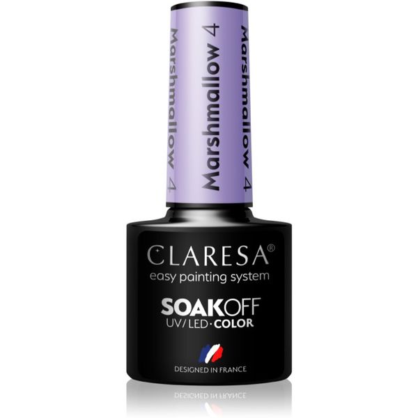 Claresa Claresa SoakOff UV/LED Color Marshmallow gel lak za nohte odtenek 4 5 g