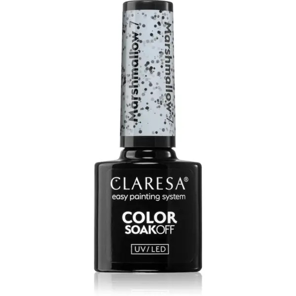 Claresa Claresa SoakOff UV/LED Color Marshmallow gel lak za nohte odtenek 7 5 g