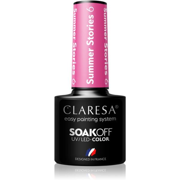 Claresa Claresa SoakOff UV/LED Color Summer Stories gel lak za nohte odtenek 6 5 g