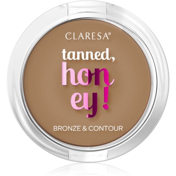 Claresa Claresa Tanned, Honey! bronzer in puder za konture odtenek 11 Aristocratic 10 g