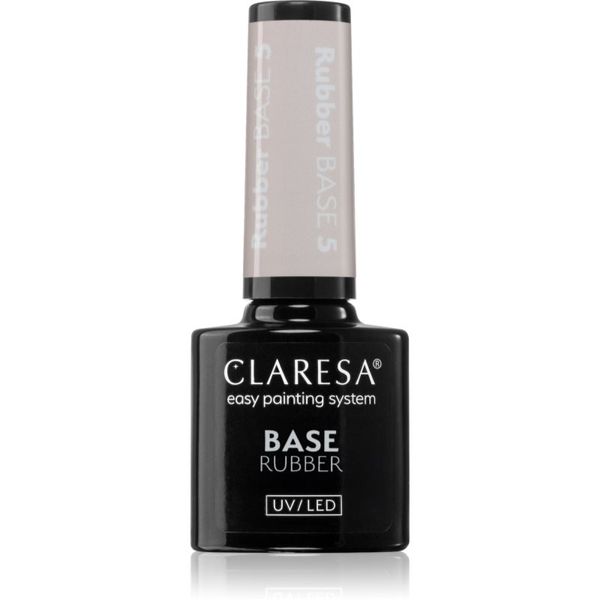 Claresa Claresa UV/LED Base Rubber podlak za gel nohte odtenek 5 5 g