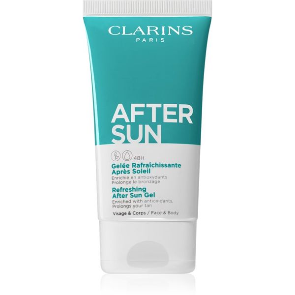 Clarins Clarins After Sun Refreshing After Sun Gel pomirjajoč gel po sončenju za podaljšanje porjavelosti 150 ml