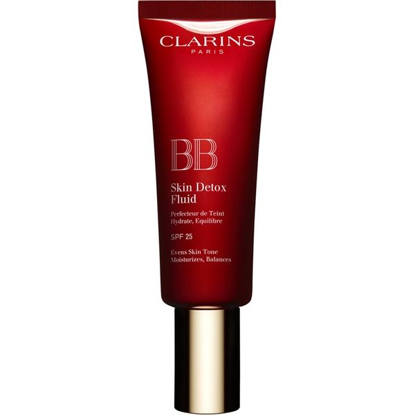 Clarins Clarins BB Skin Detox Fluid vlažilna BB krema SPF 25 odtenek 00 - Fair 45 ml