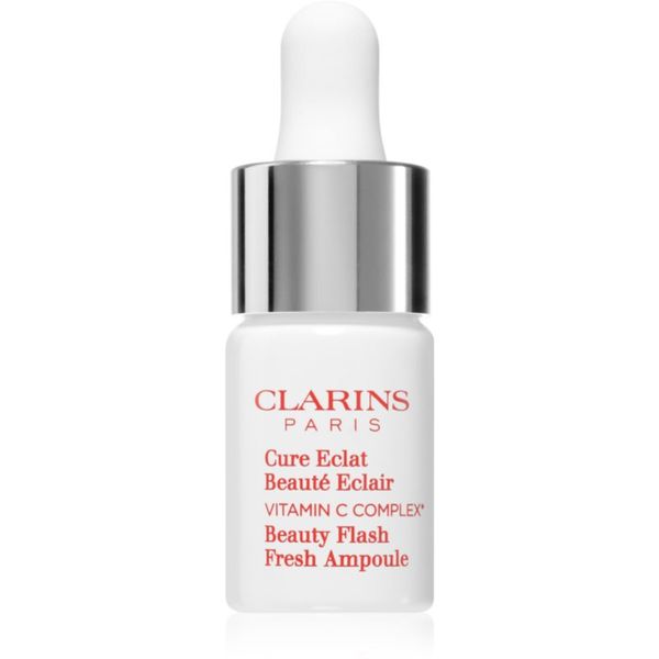 Clarins Clarins Beauty Flash Fresh Ampoule posvetlitveni serum z vitaminom C 8 ml