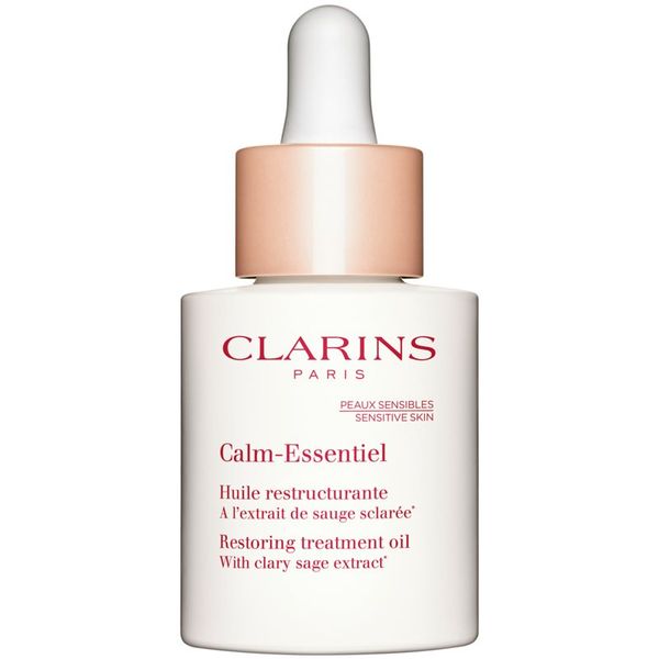 Clarins Clarins Calm-Essentiel Restoring Treatment Oil hranilno olje za obraz s pomirjajočim učinkom 30 ml