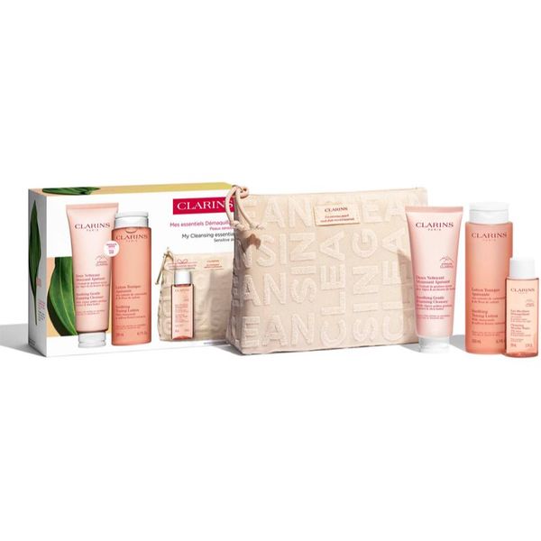 Clarins Clarins Cleansing Essentials Sensitive Skin darilni set za vse tipe kože