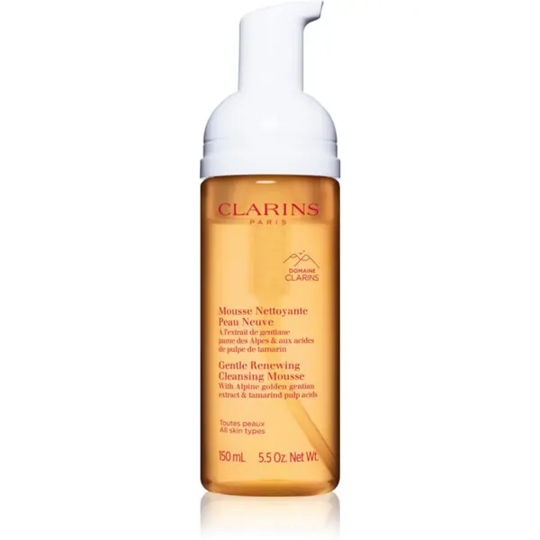 Clarins Clarins Cleansing Gentle Renewing Cleansing Mousse nežna čistilna pena za vse tipe kože 150 ml